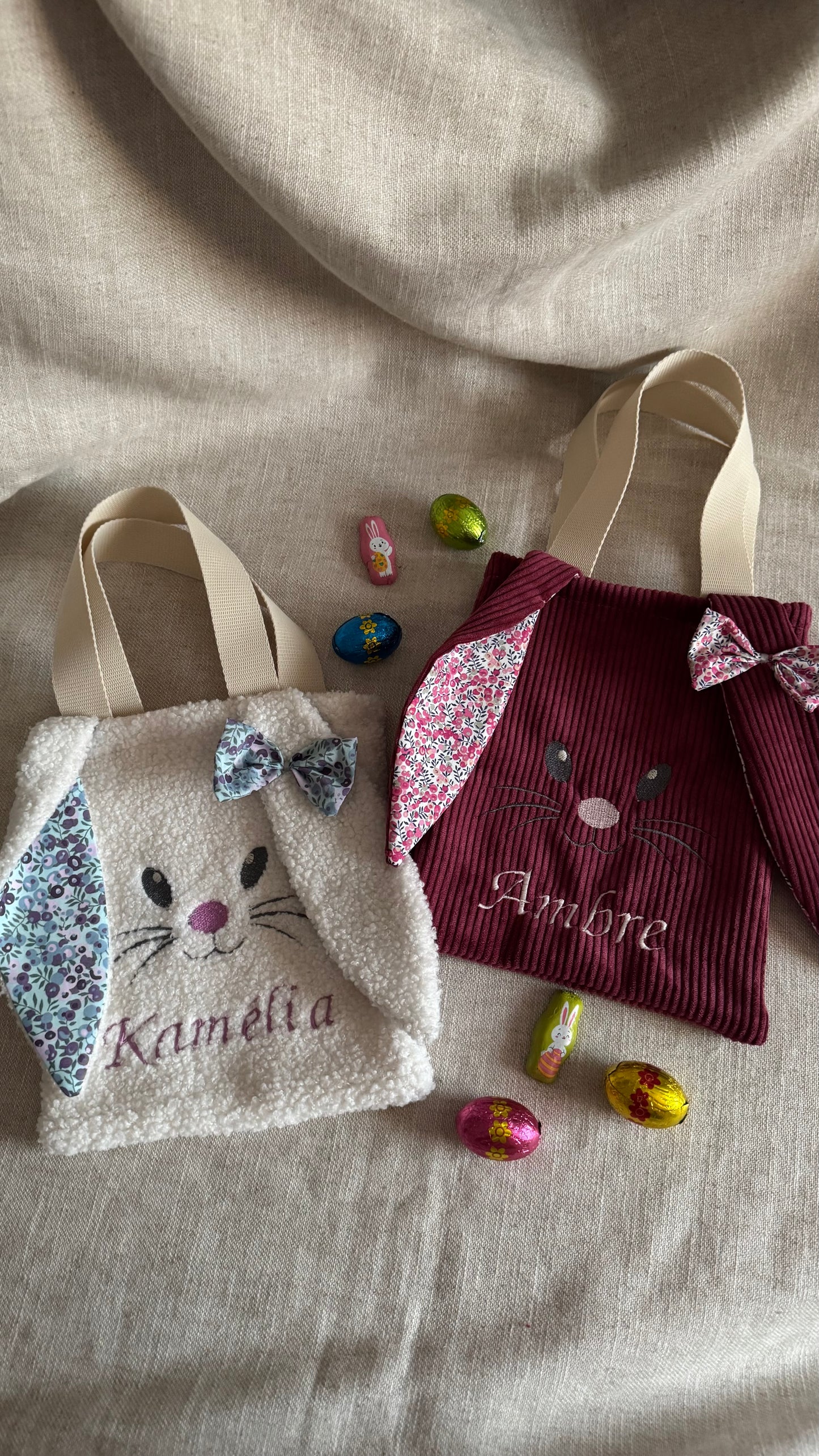 Sac de Pâques personnalisé