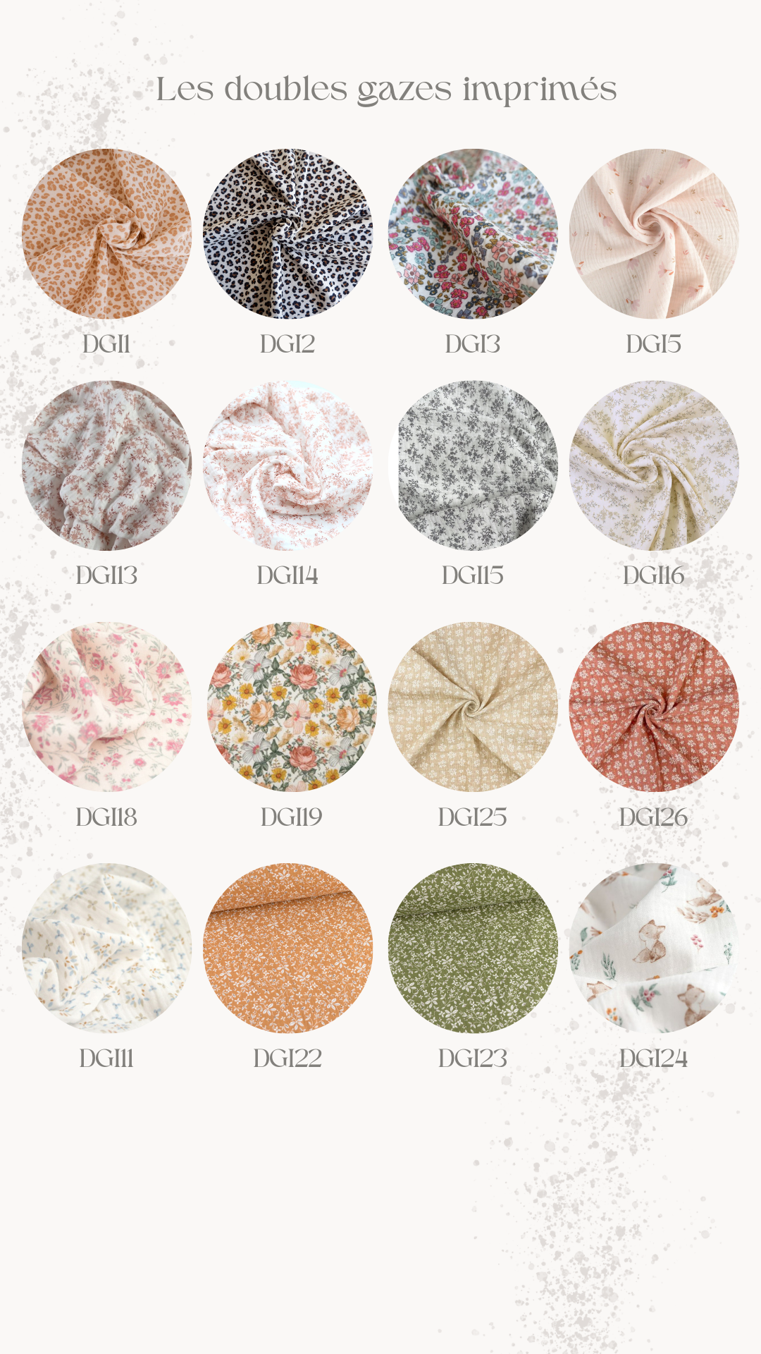 Couverture bébé double gaze personnalisée