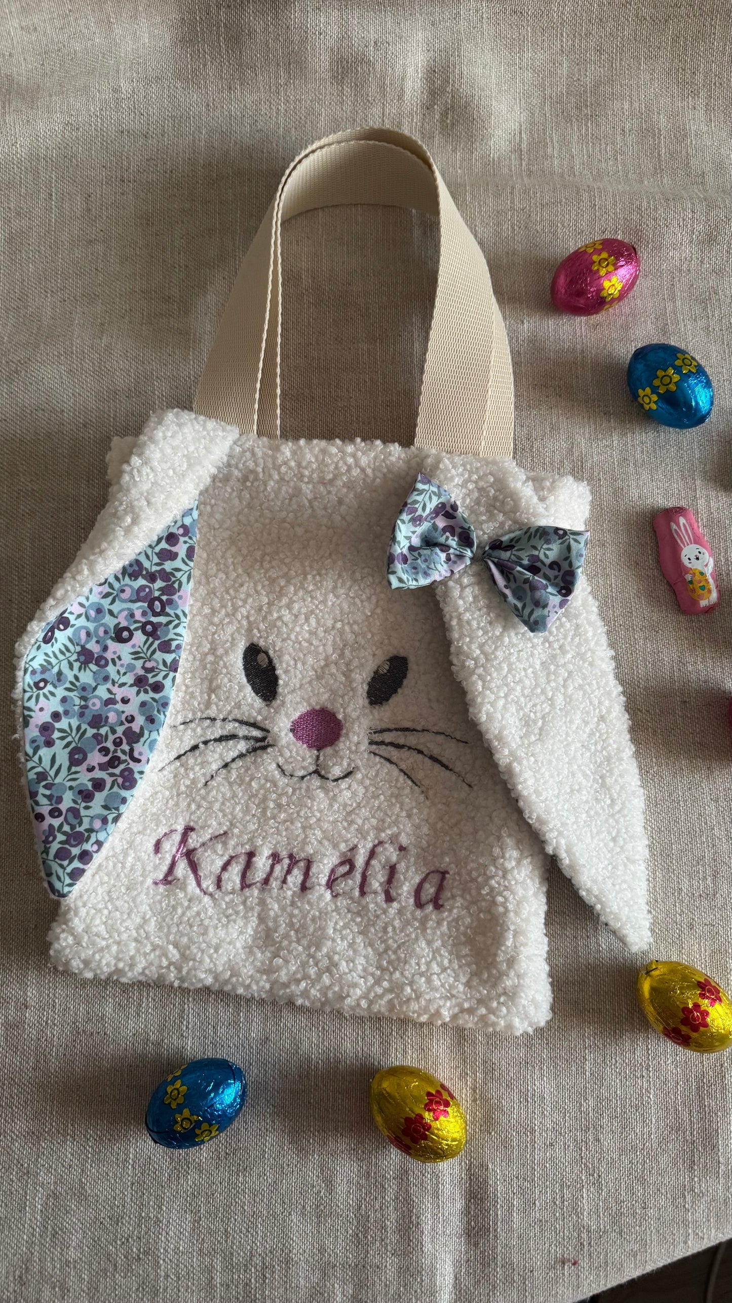 Sac de Pâques personnalisé