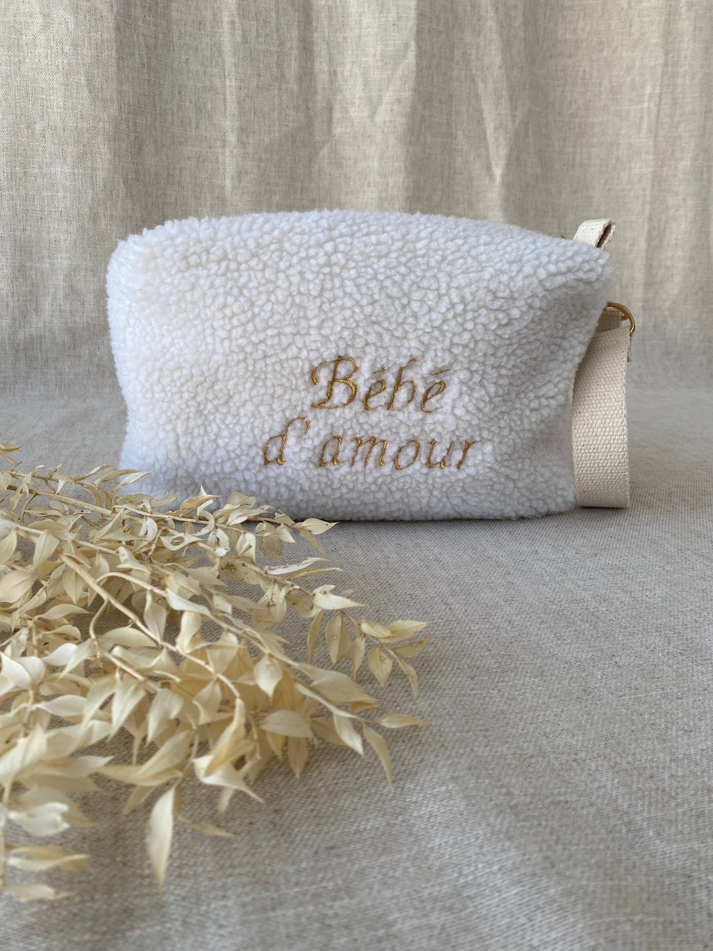 Pochette pour poussette personnalisée