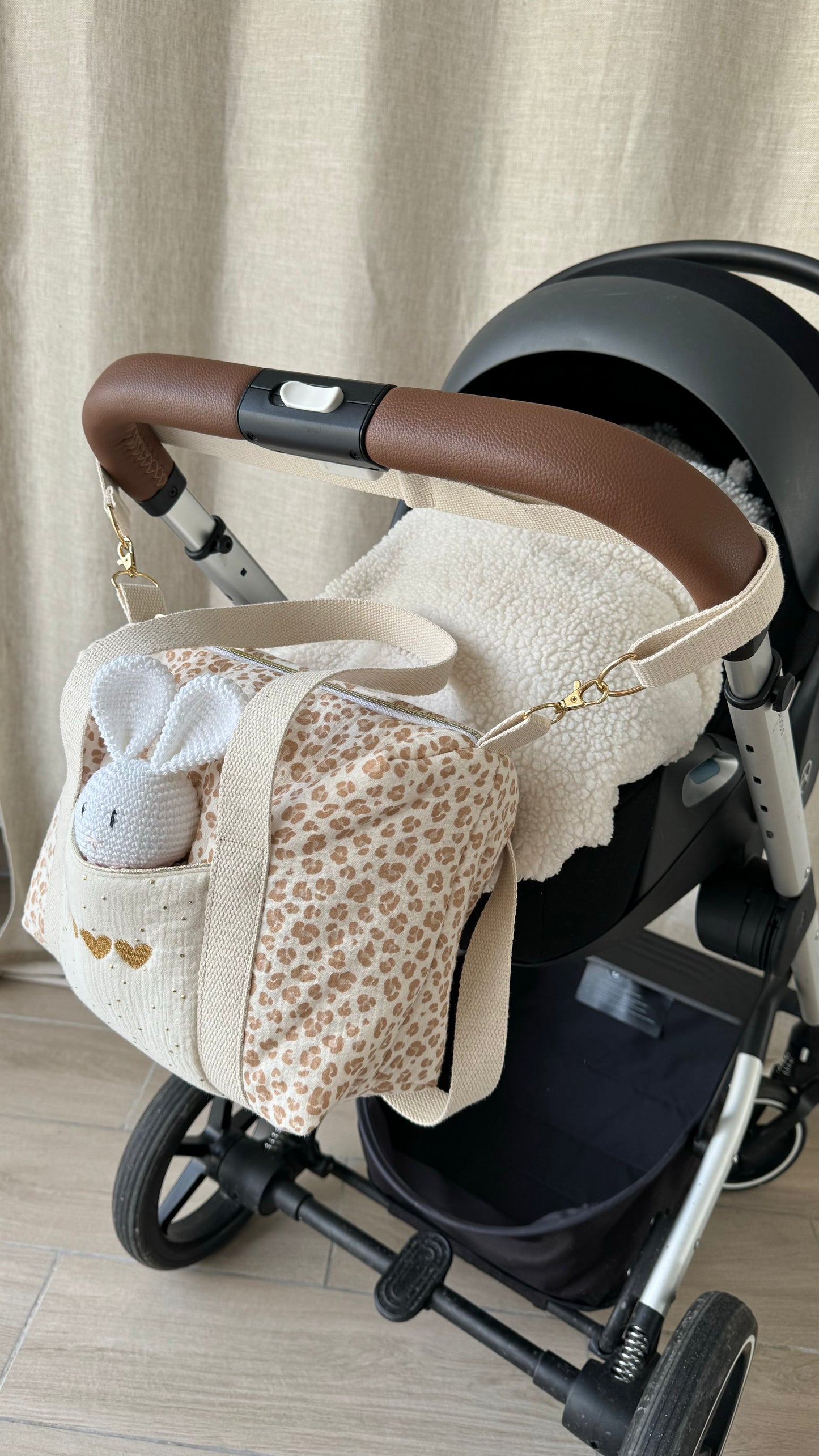Sac à langer personnalisé - Taille S