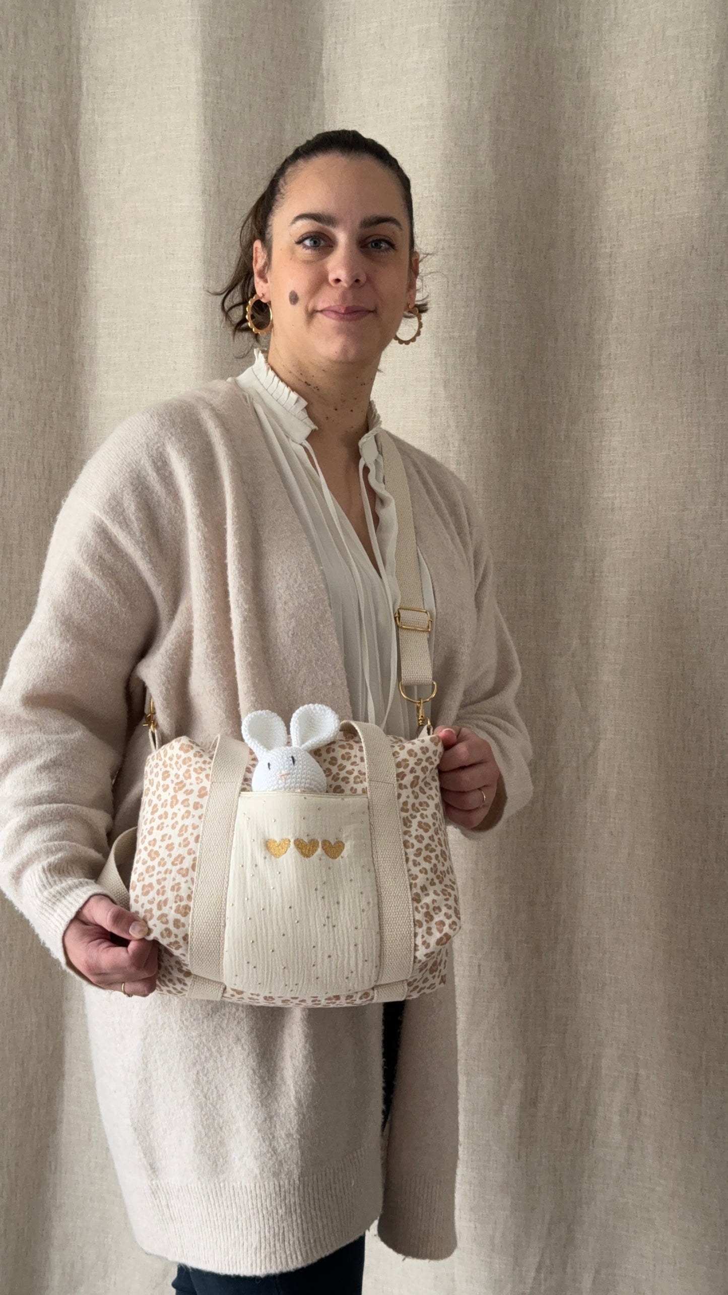 Sac à langer personnalisé - Taille S