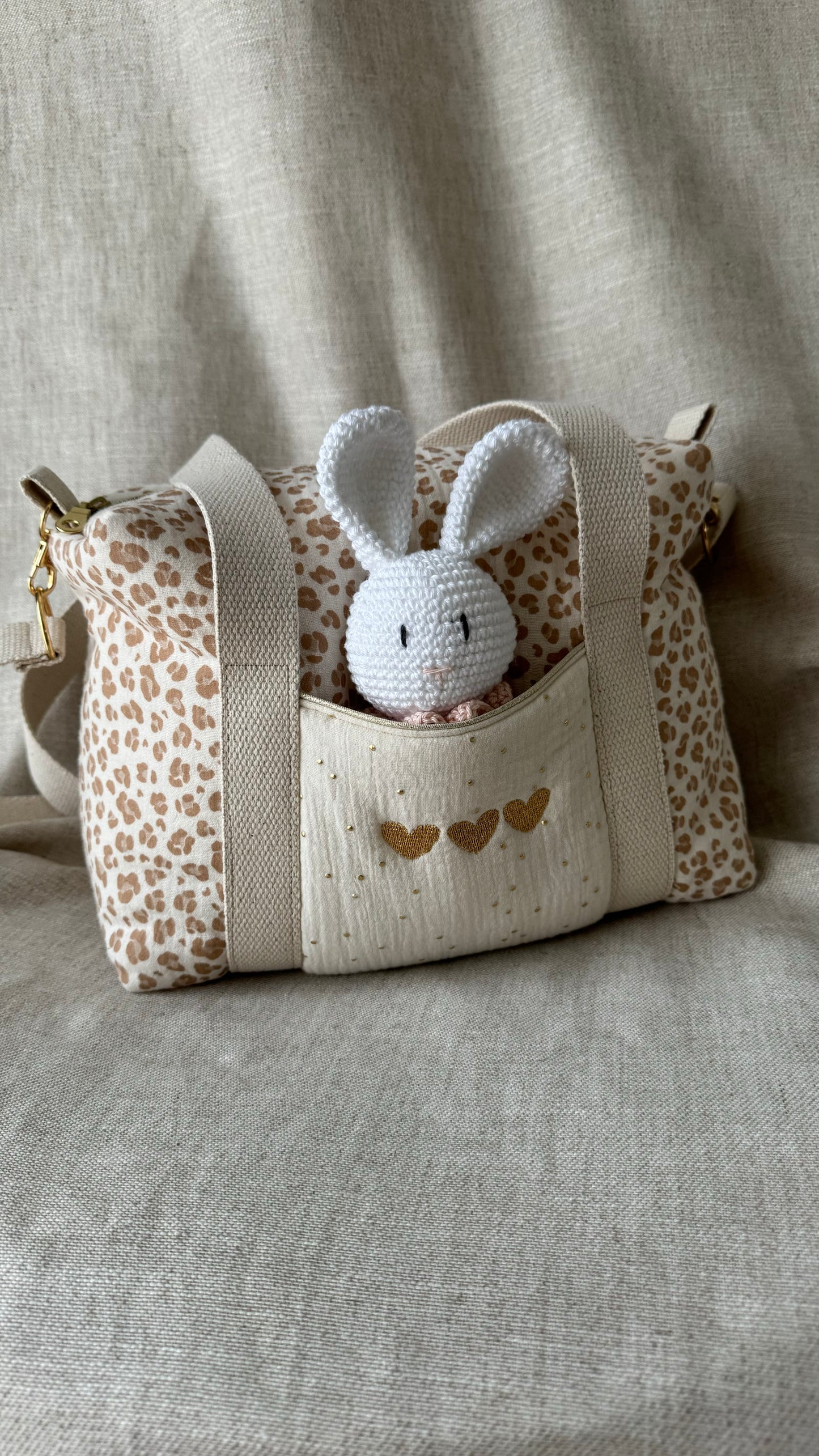 Sac à langer personnalisé - Taille S