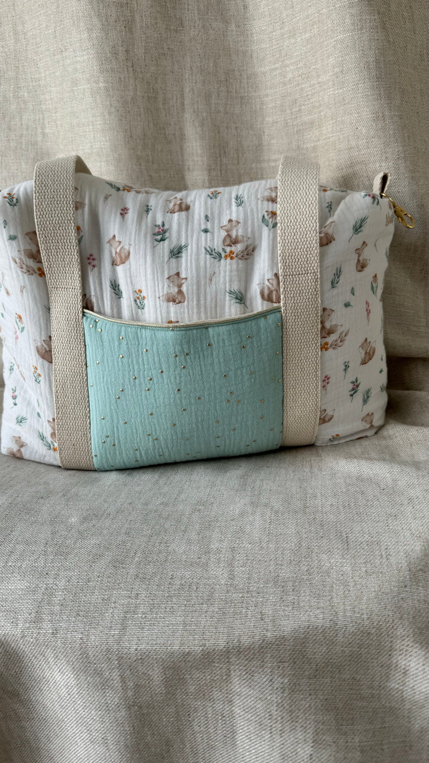 Sac à langer personnalisé - Taille M