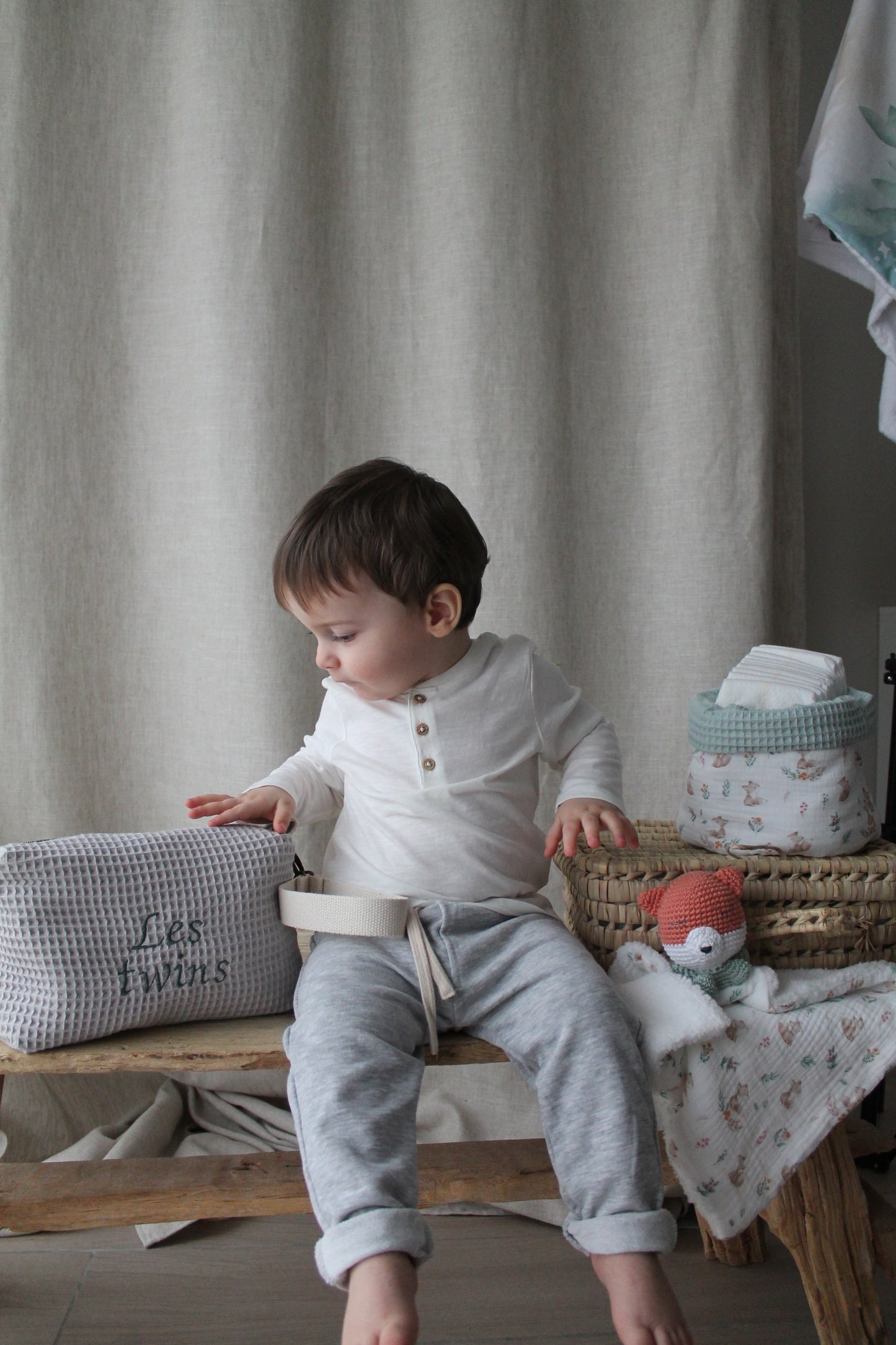 Pochette pour poussette personnalisée