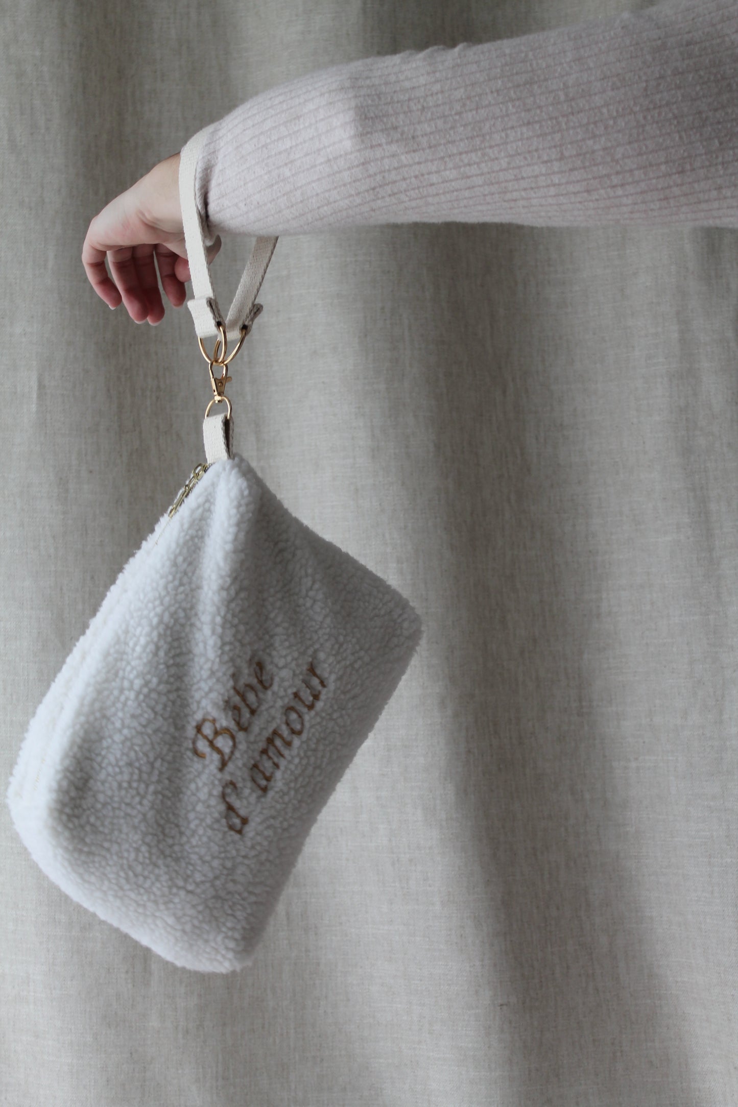 Pochette pour poussette personnalisée