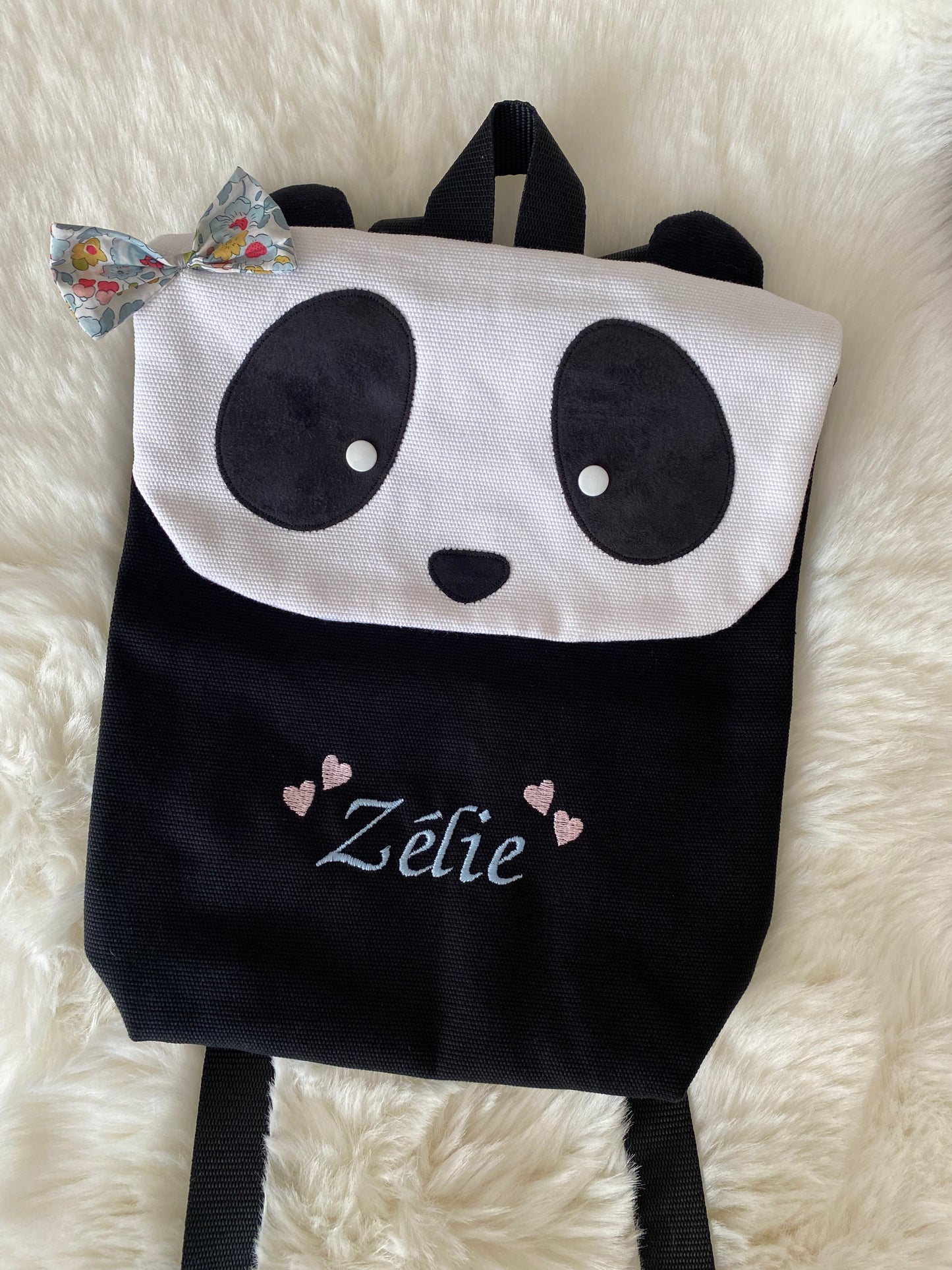Sac à dos panda personnalisé