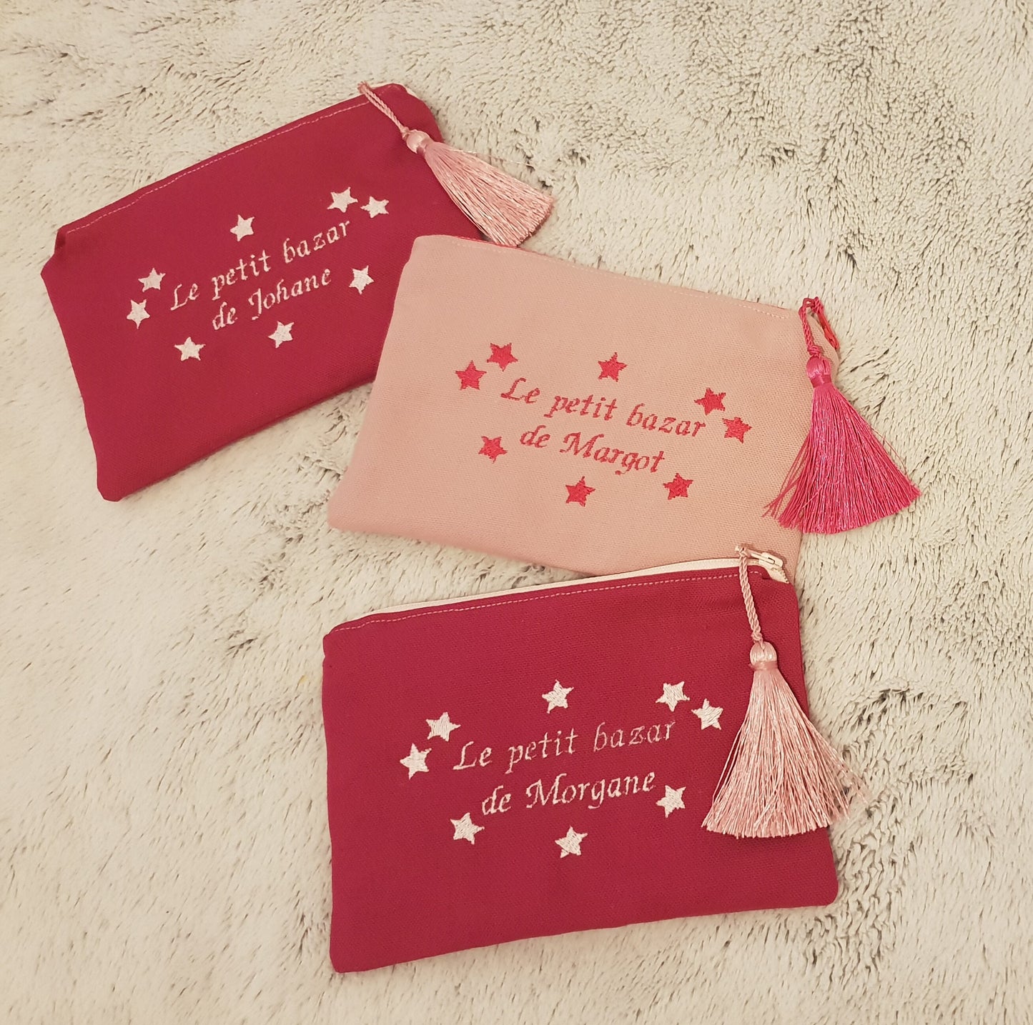 Pochette personnalisée "Le petit bazar de ..."