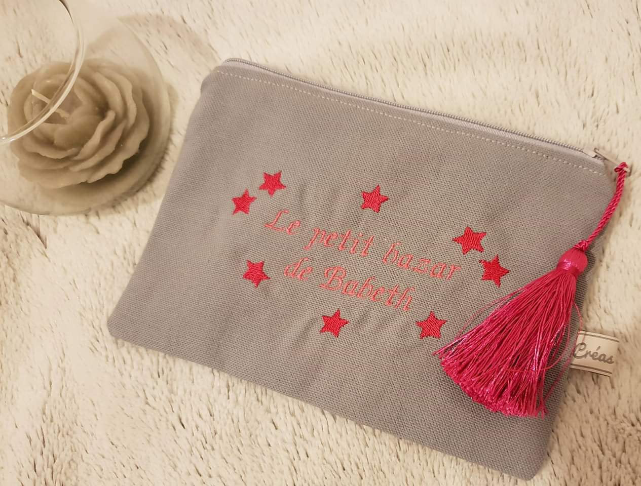 Pochette personnalisée "Le petit bazar de ..."