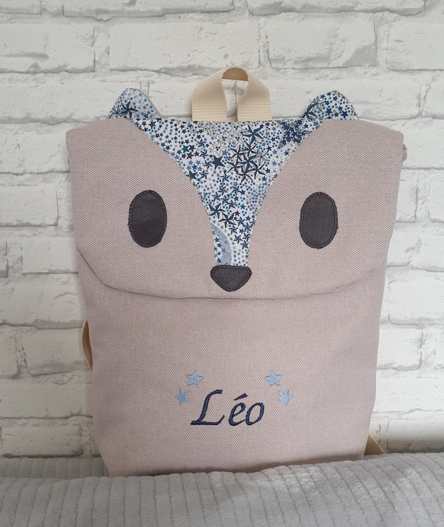 Sac à dos renard personnalisé