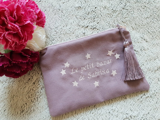 Pochette personnalisée "Le petit bazar de ..."