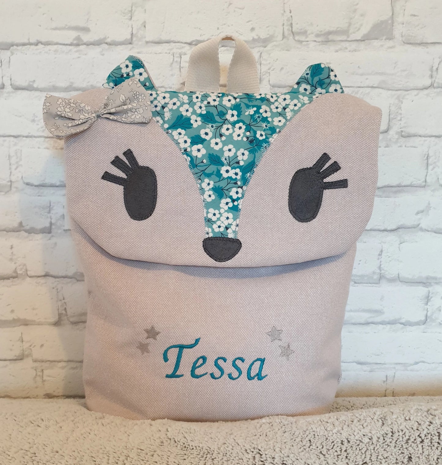 Sac à dos renard personnalisé