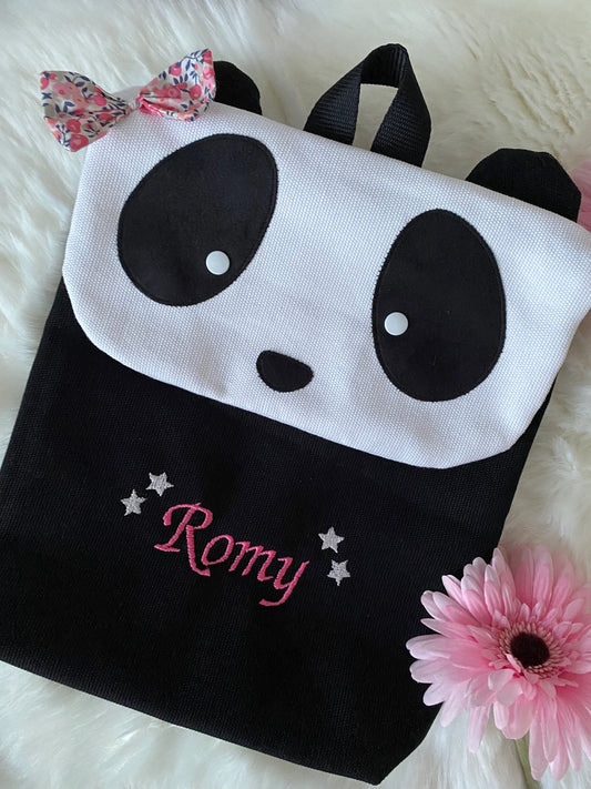 Sac à dos panda personnalisé