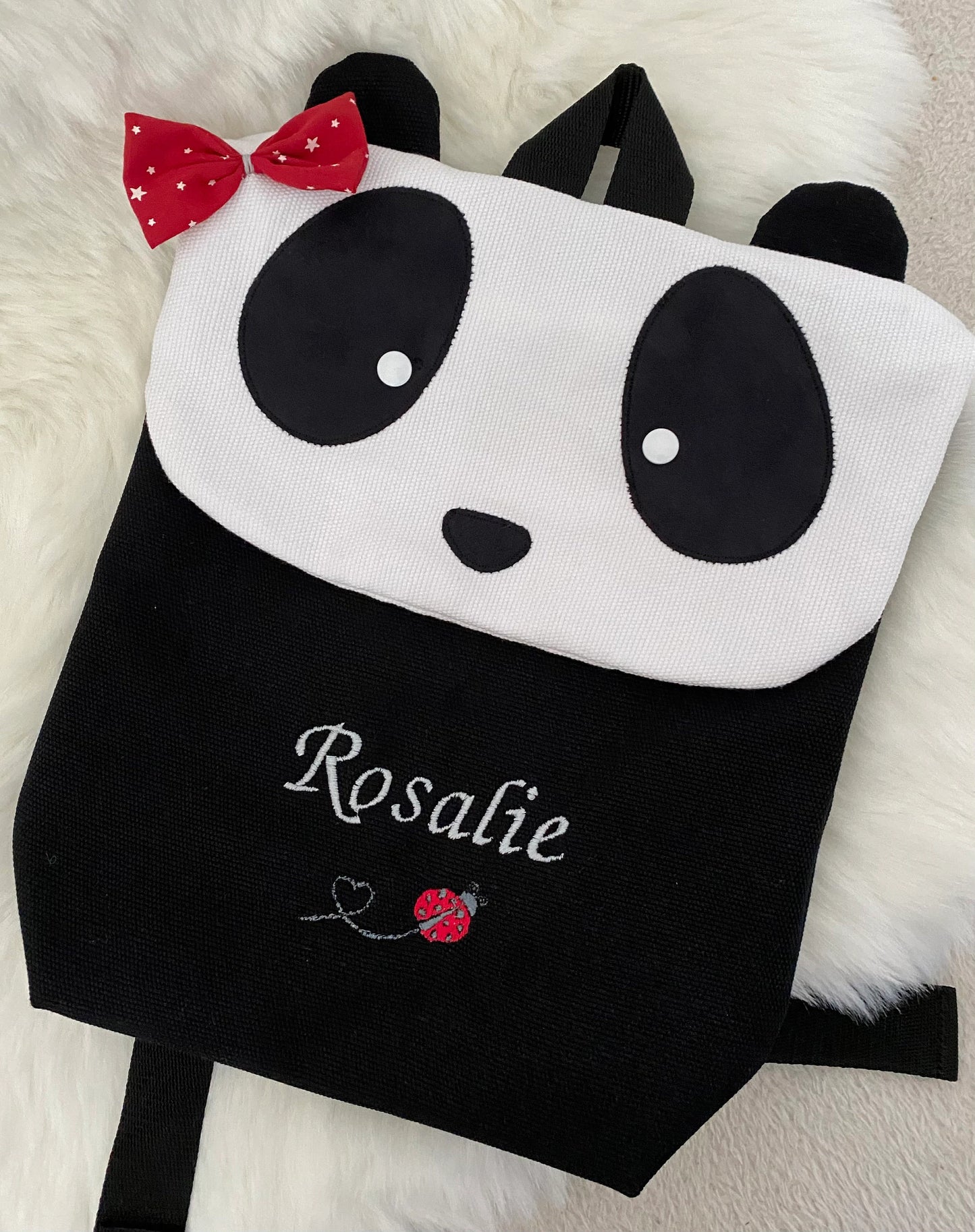Sac à dos panda personnalisé